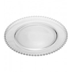 Prato Raso 28cm Pearl de Cristal Ecologico